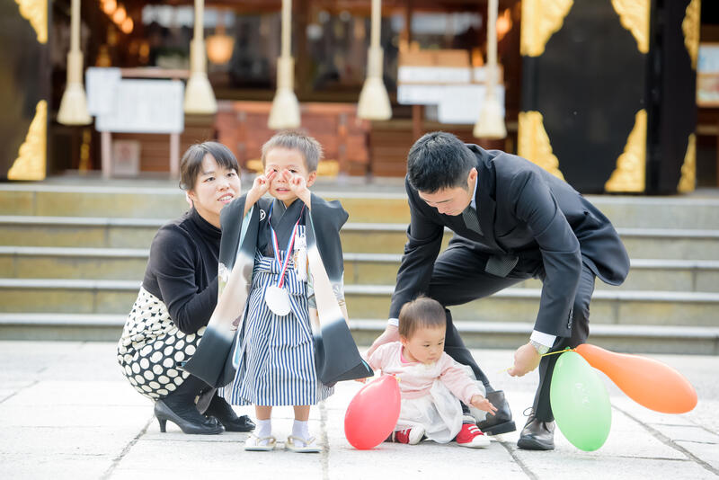 千歳飴と一緒に